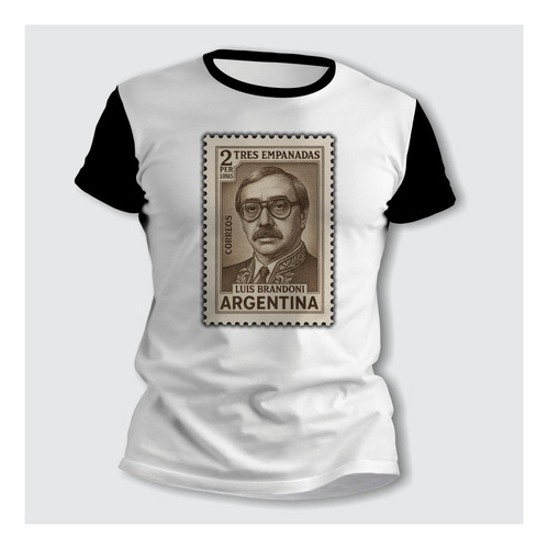 Remeras De Borges En Estampilla Adultos Estampadas - 7814