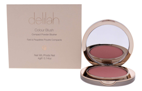 Delilah Compact Powder Blusher, Sombra: Clementina, 0.14 Oz