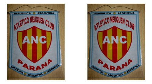 Banderin Chico 13cm Atlético Neuquén Club Paraná