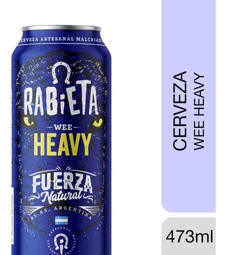 Cerveza Rabieta Pack X6 Latas - Wee Heavy