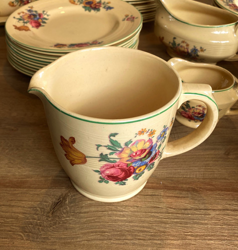 Jarra De Loza Jasmine England Woods Ware