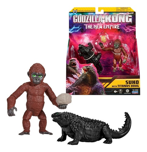 Muñeco Godzilla X Kong The New Empire Accesorio Monstervers 