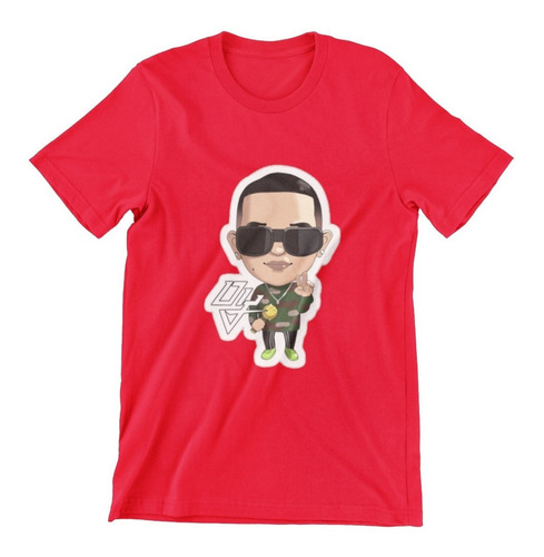 Polera Unisex Daddy Yankee Legendaddy Kawii Estampada Algodo