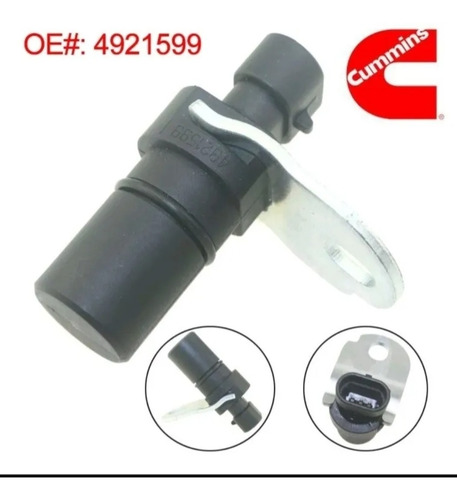 Sensor De Posición Del Cigüeñal Cummins Isx, Qsx P/n 4921599