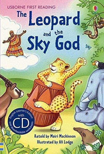 Leopard & The Sky God,the - Usborne First Reading Pink & Cd, De No Aplica. Editorial Usborne En Inglés
