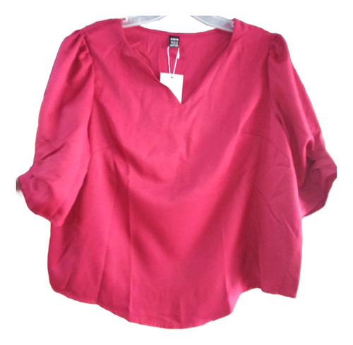 Blusa Para Dama En Color Vino Talla G