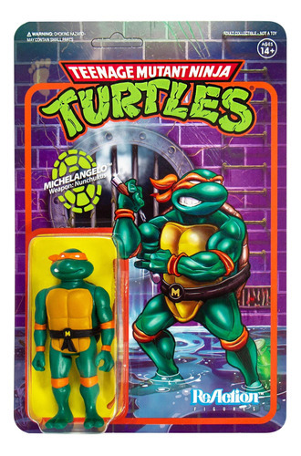 Super 7 : Michelangelo Teenage Mutant Ninja Turtles Reaction