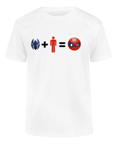 Remera: Marvel-spider+emoji Oficial