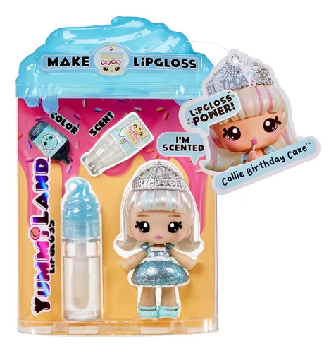 comprar Tarta De Cumpleaños De Lipgloss Doll Yummiland Callie Con Ki