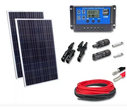 comprar Kit C\u002F 2 Placas Solares Ztroon Z 160w +cabos + Conector 12v