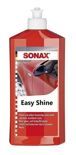 Cera Abrillantadora Para Auto Easy Shine 250ml Sonax