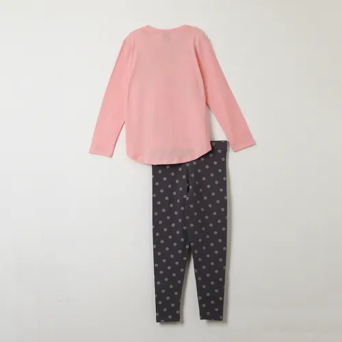 Conjunto Niña Minnie Coquette Rosado Disney