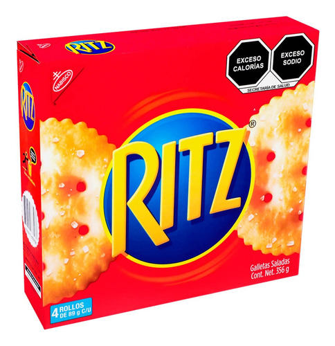 Galletas Saladas Ritz 356 Grs