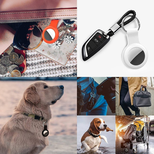 Imagen 6 de 6 de Funda Compatible Con Apple Airtags Para Llavero