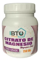 Comprar Citrato De Magnesio Fab Alemana Food Grade 250gr
