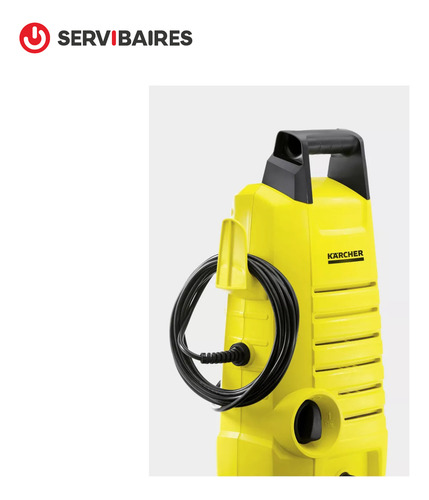 Hidrolavadora Kärcher Eléctrica K1 + Mangueras 1200w Amarill