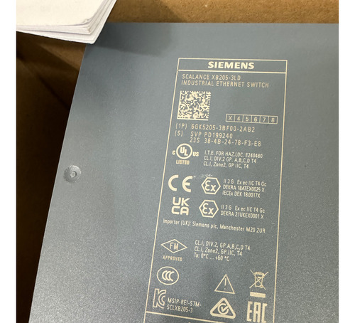 Switch Siemens Scalance X|b205-3ld Cód. 6gk5205-3bf00-2ab2