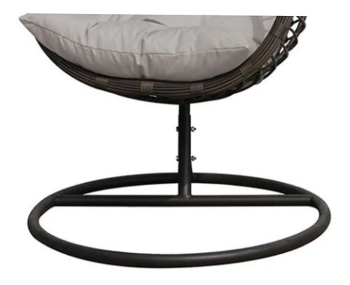 Silla Huevo Lounge Columpio Tipo Ratan Colgante