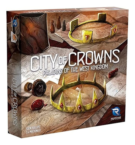 Renegade Game Studios Paladins Of The West Kingdom: City Of