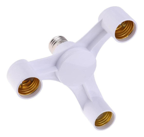 - Adaptador De Base De Bombilla E27 3 En 1 E27