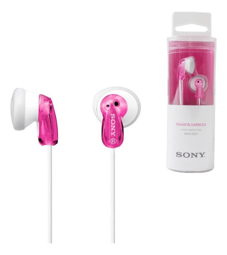 Auriculares Sony Mdr-e9lp Rosado