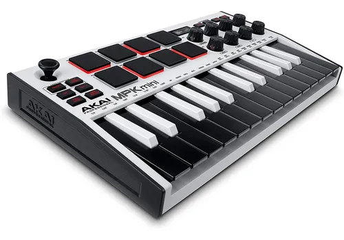 comprar Akai Pro Mpk Mini Mk3 25 Teclas Usb Midi Teclado (blanco