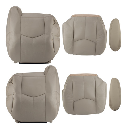 Autokay Cubierta De Asiento De Cuero Para El Lado Del Conduc