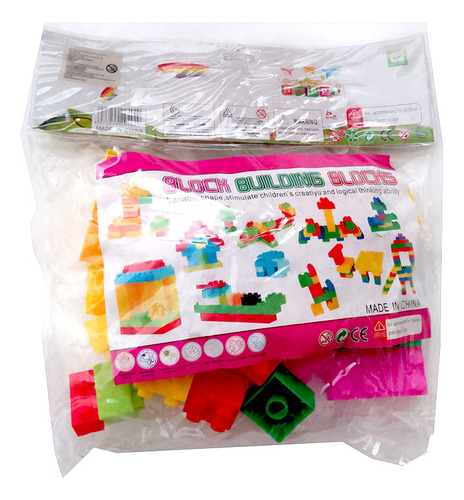 Juego Bloques Ladrillos 30 Piezas Grandes Encastrable