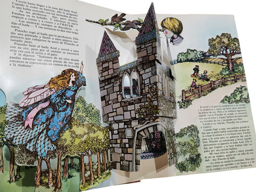 Pinocho Un Libro Mágico Vintage Editorial Norma - Raro (Usado)