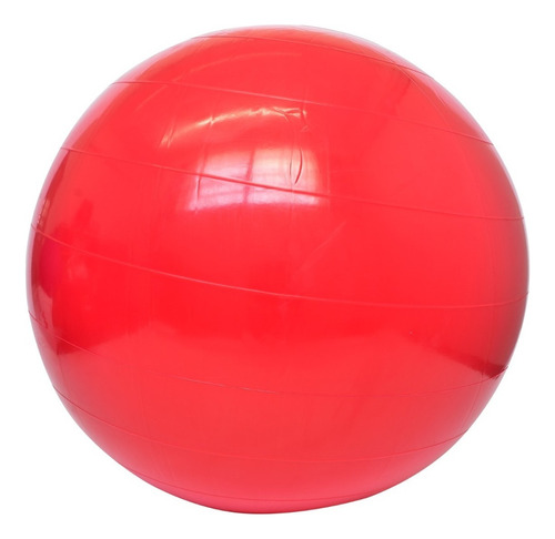 Pelota De Esferodinamia Gym Ball 75 Cm Antiexplosiva Color Rojo
