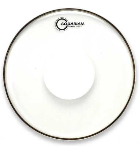 Pele Para Bateria Aquarian Clear Com Power Dot 6'/8'/10'