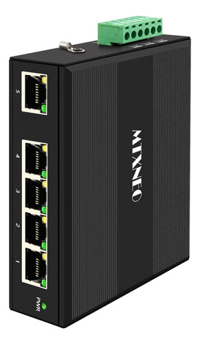 Interruptor De Red Gigabit 5 Puertos Poe 120w Total