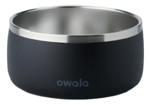 Pet Bowl Owala Stainless Steel - Termica 48oz / 1420ml Cor Preto