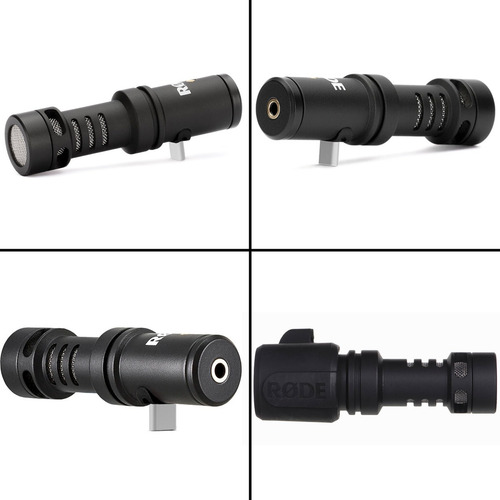 Microfono Rode Videomic Me-c Usb-c Para Android Color Negro