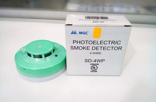 Detector De Humo Convencional 2/4 Hilos 24v - Mircom Sd-4wp