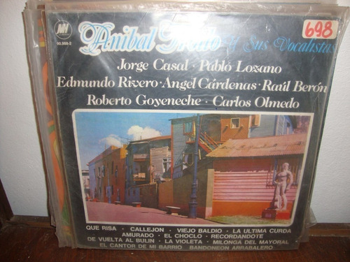 Vinilo Anibal Troilo Y Sus Vocalistas Casal Lozano Beron T2