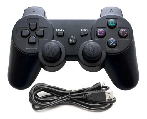 Controle Dualshock P3 Sem Fio Bluetooth Raspberry Pi 3 Pi3
