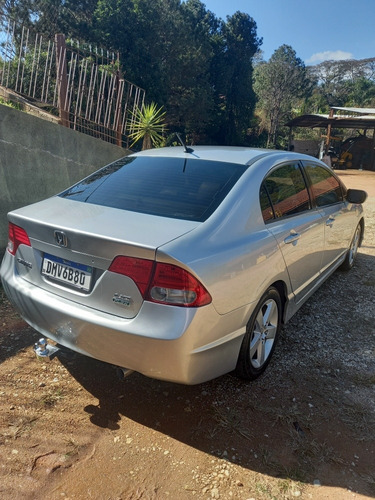 Imagem 3 de 10 de Honda Civic 2008 1.8 Lxs Flex 4p