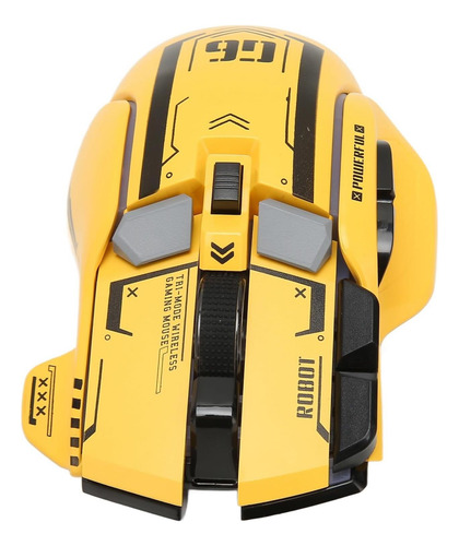 Mouse De Juegos Bluetooth Heeyzoki, Bluetooth Cableado De Mo