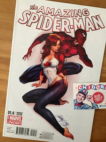 Comic - Amazing Spider-man #1.4 Scott Campbell Variant