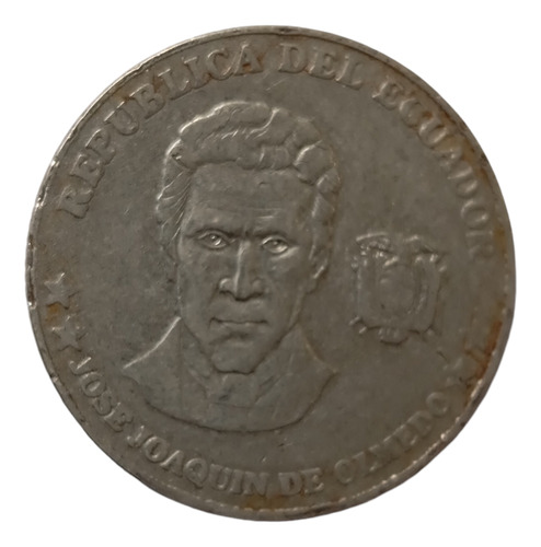 Moneda Ecuador 25 Centavos 2000 Olmedo(&30 (Usado)