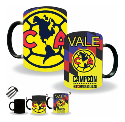 Taza Mágica Club América Campeón