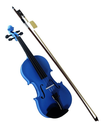 Andolini Violin 4/4 Azul  Estuche Y Arco A-vio-e-4/4bl