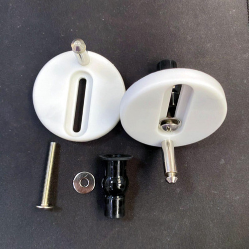 2 X 2 Piezas De Bisagras Para Asiento De Inodoro, Piezas De