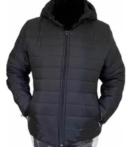 Comprar Campera Inflada Mujer Simil Pluma Con Capucha Desmontable