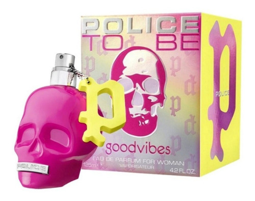 Perfume Police To Be Good Vibes 125ml Edp Dama - Original 