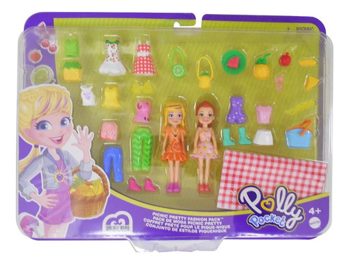 Polly Pocket Pack De Moda Picnic Pretty