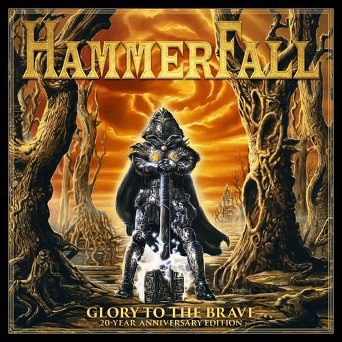 Cd Hammerfall - Glory To Be Brave (1997) Cd Duplo Dvd Lacrad