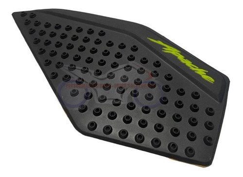 Kit Protector Tanque Con Stomp Grip En Caucho Tvs Apache 200