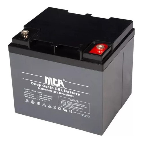 Batería Mca 12v 40ah Ciclo Profundo Agm Gel